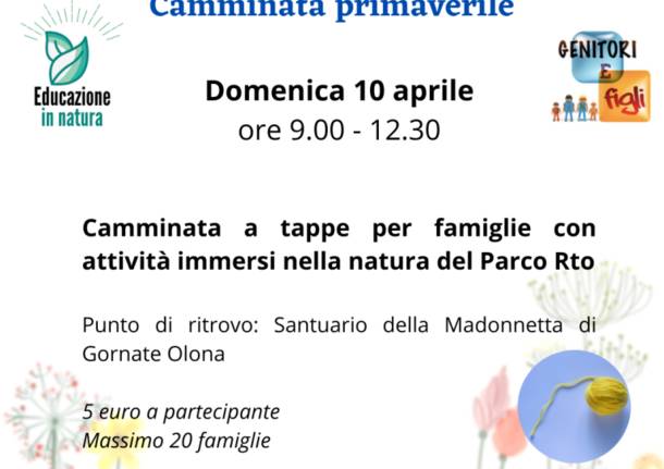 Il gomitolo della rinascita - Camminata primaverile