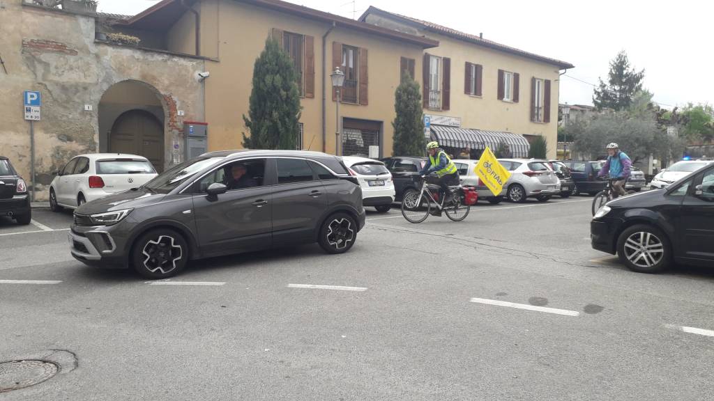 La partenza delle \"Staffette resistenti\"