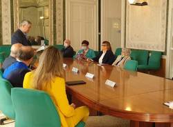 L\'ambasciatore dello Stato di Israele in visita a Villa Recalcati