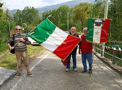 Inaugurazione della pietra d\'inciampo a Mesenzana