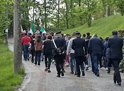 Inaugurazione della pietra d\'inciampo a Mesenzana