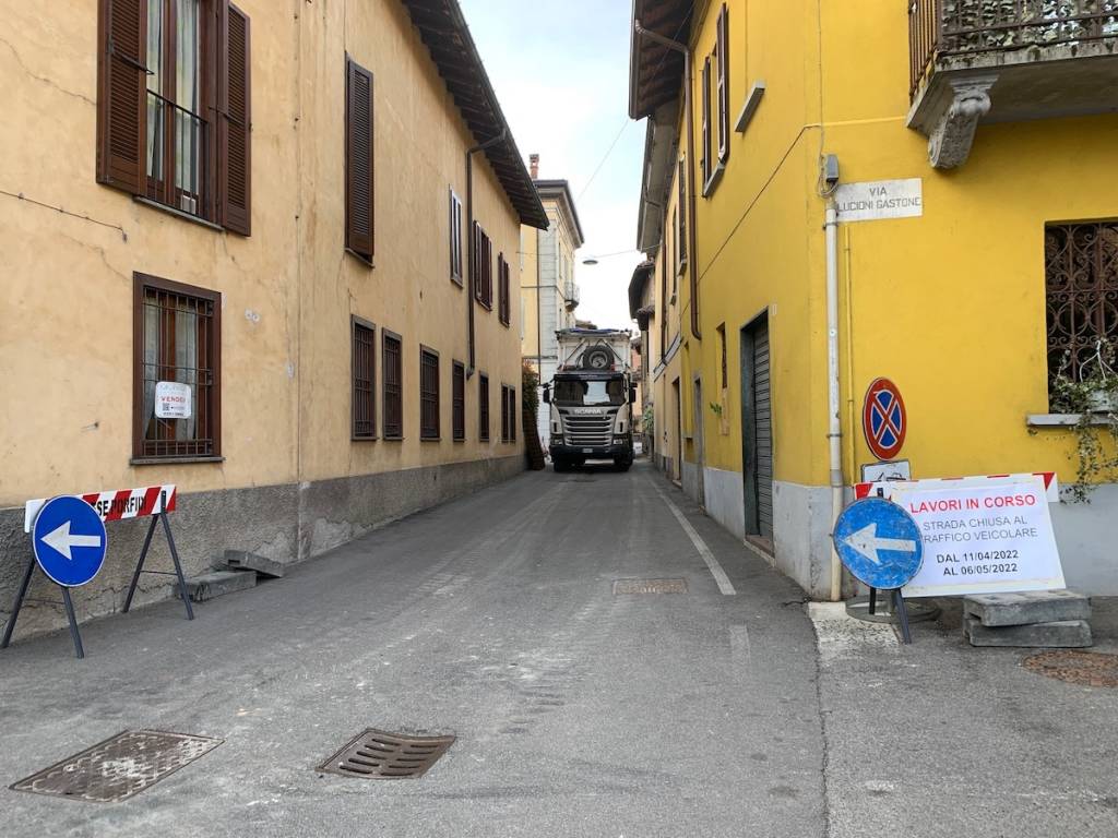 Castiglione Olona - Rifacimento via Mazzini
