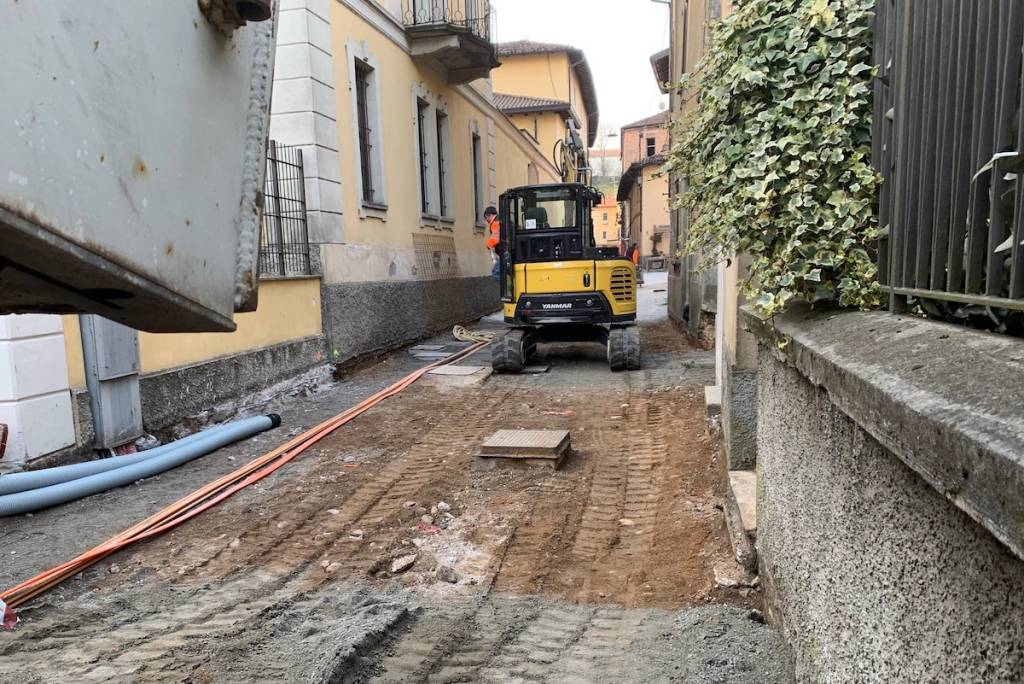 Castiglione Olona - Rifacimento via Mazzini