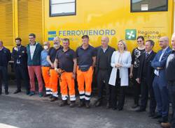 Ferrovie Nord presenta a Saronno il nuovo carrello diagnostico