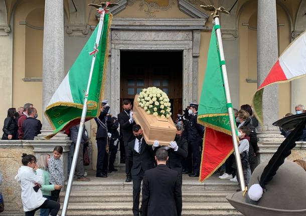 Gemonio funerali vigile Piero Matteucci