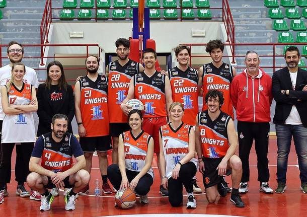 Giovani industriali dell'Altomilanese a lezione con il Legnano Basket Knights