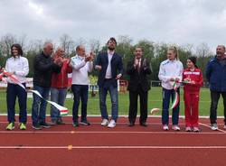 Inaugurata la pista di atletica di via Pace a Legnano 