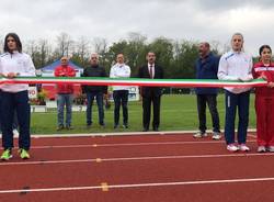 Inaugurata la pista di atletica di via Pace a Legnano 