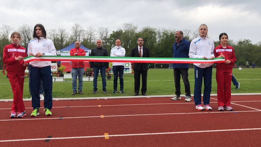 Inaugurata la pista di atletica di via Pace a Legnano 