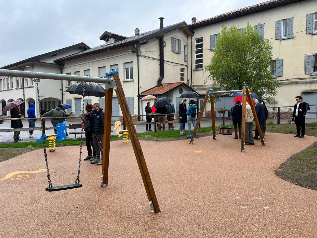 Inaugurato il nuovo parco giochi di Brinzio