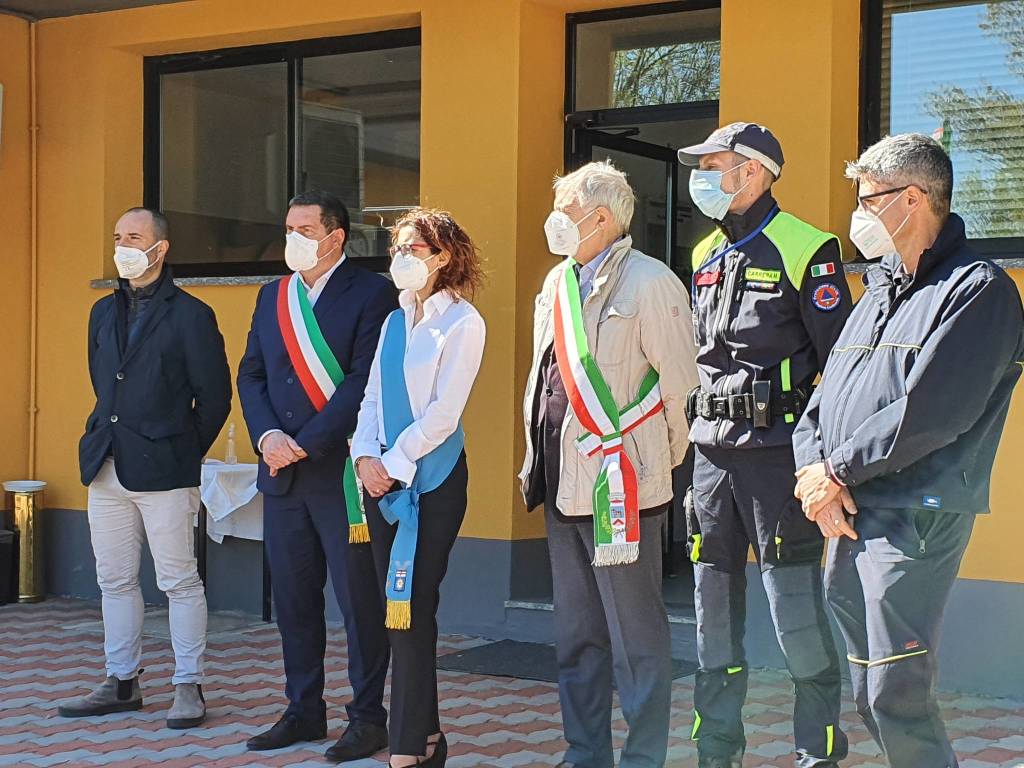 Inaugurazione nuova sede Protezione Civile Canegrate