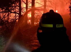 incendio boschivo colico generica aprile 2022