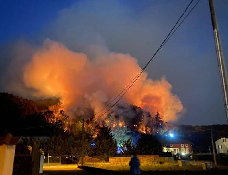 incendio san quirico