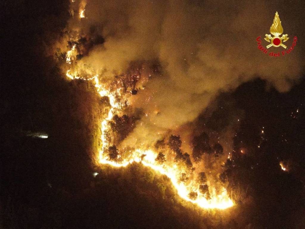 Incendio San Quirico 