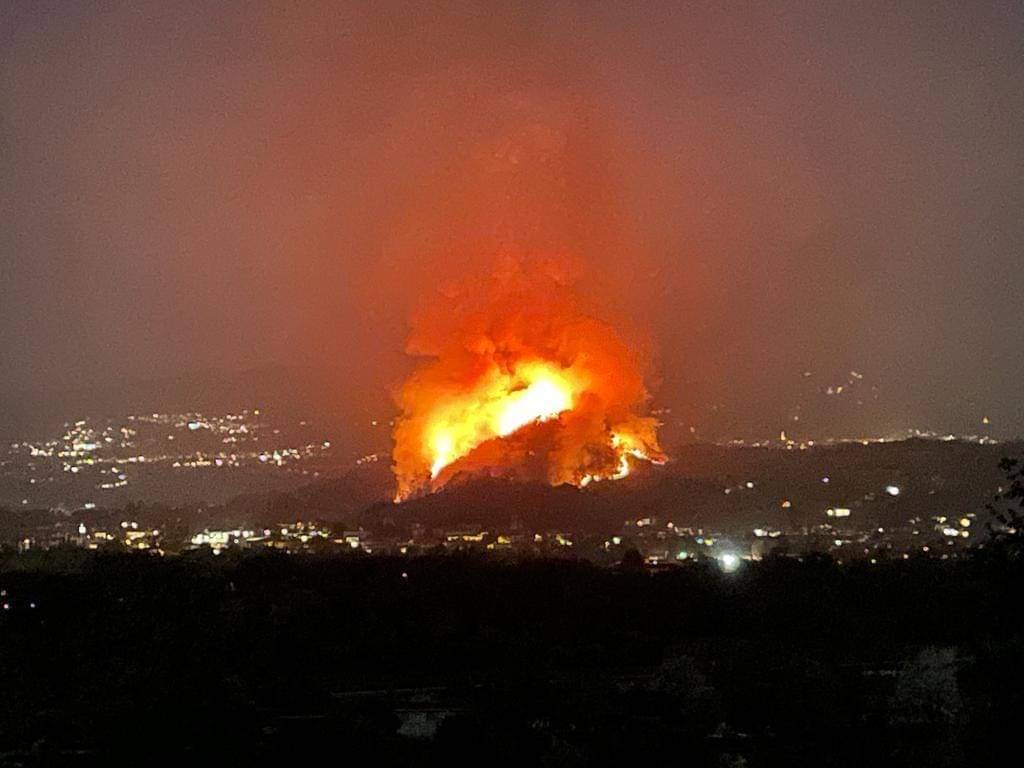 Incendio San Quirico 