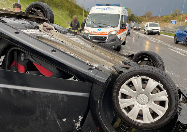 Incidente sulla superstrada di Malpensa