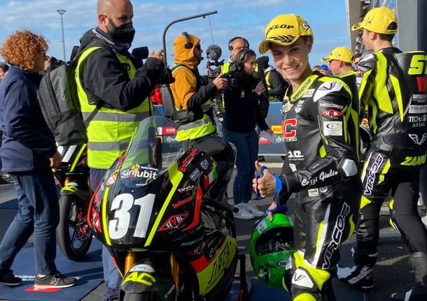 Inizia con una vittoria a Misano la stagione di Giulio Pugliese, pilota canegratese