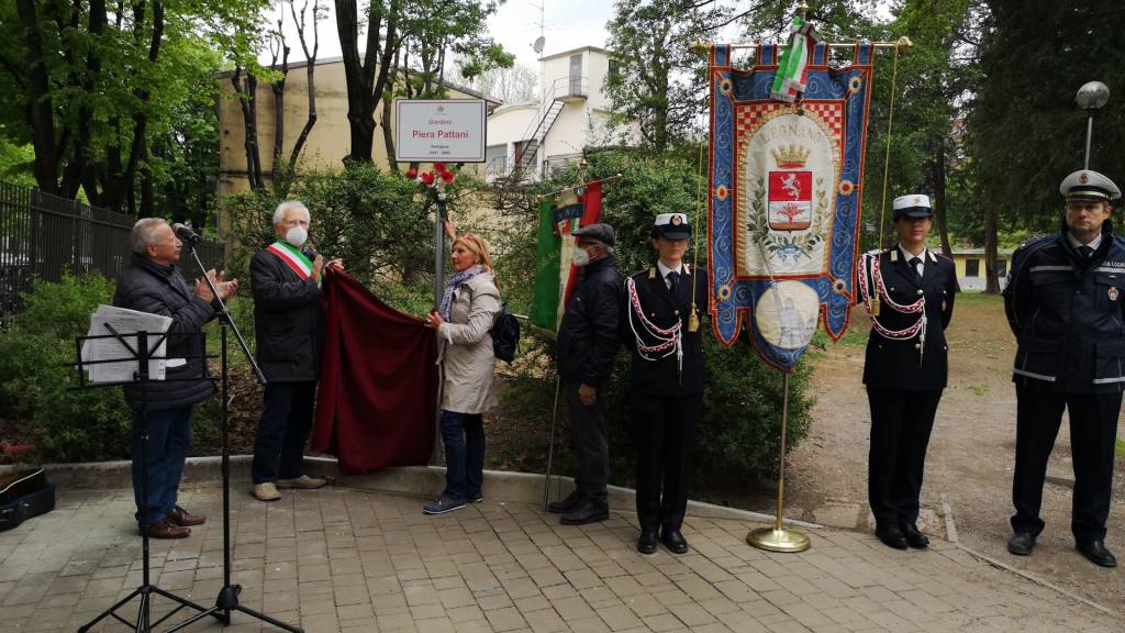 Intitolati a Legnano i giardini "Piera Pattani"