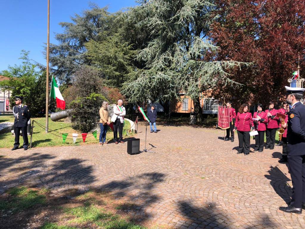 La cerimonia del 25 aprile a Canegrate