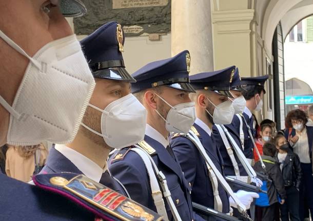 la cerimonia per i 170 anni della Polizia di Stato