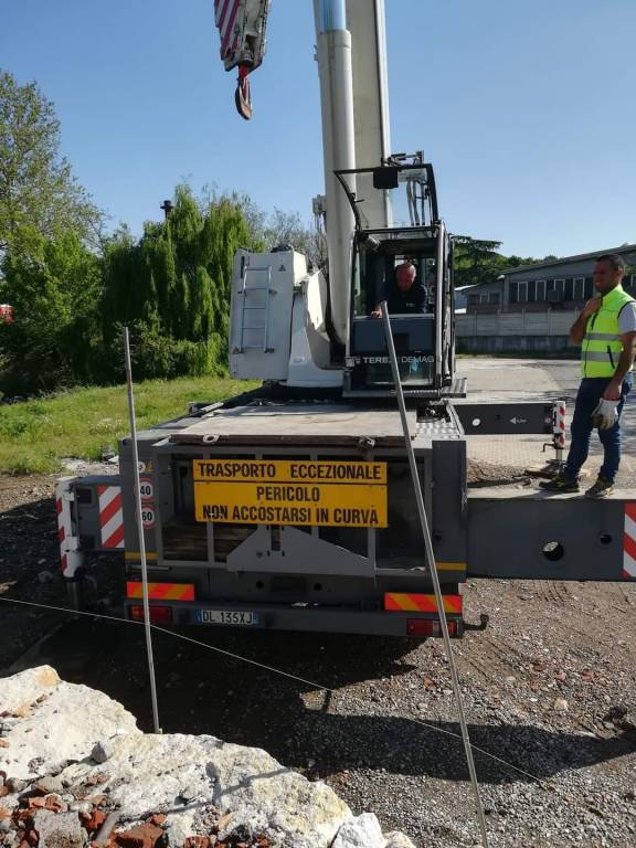 La ciclabile a Saronno ha finalmente il suo ponticello sul Lura