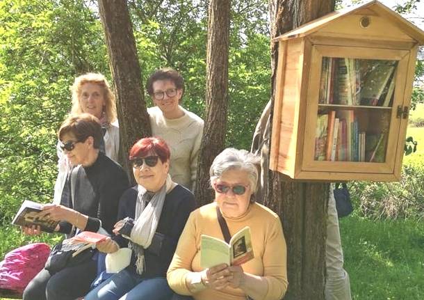 La nuova casetta dei libri in valle Olona