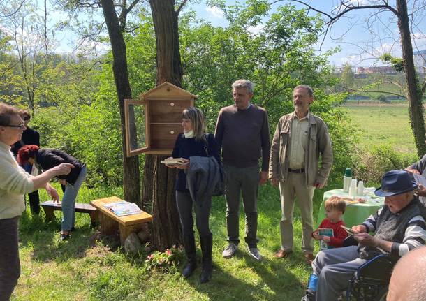 La nuova casetta dei libri in valle Olona