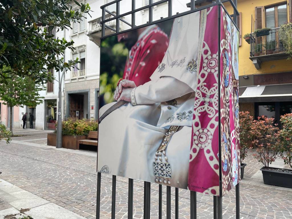 Le immagini del Palio di Legnano in una galleria espositiva all'aperto