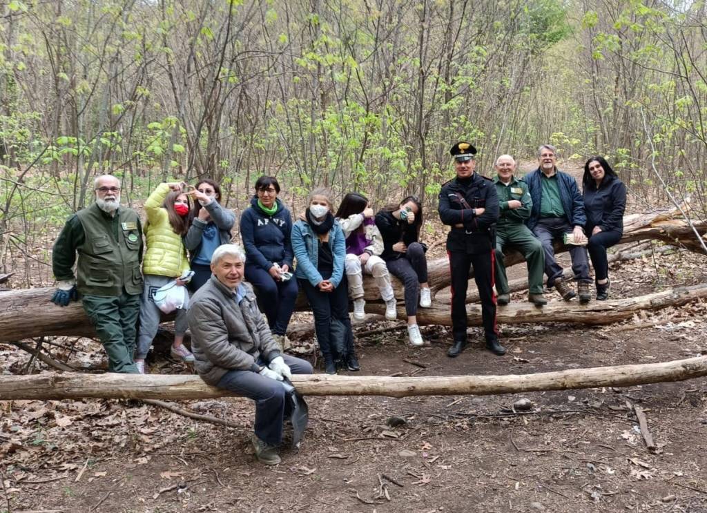 Marnate - Pulizia del Bosco del Rugareto 2022