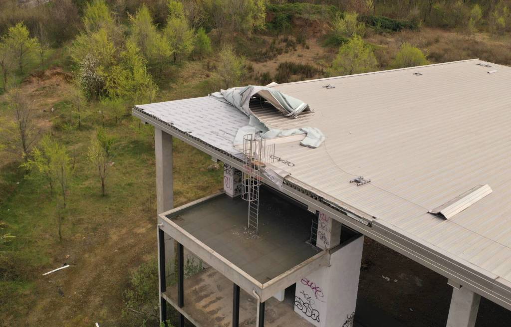 palaghiaccio busto arsizio 2022 drone