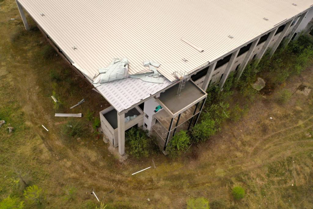 palaghiaccio busto arsizio 2022 drone