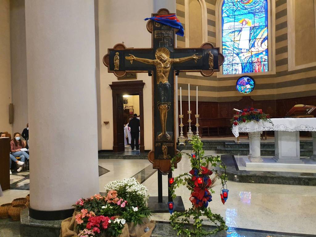 Palio di Legnano - Investitura religiosa della reggenza della contrada La Flora