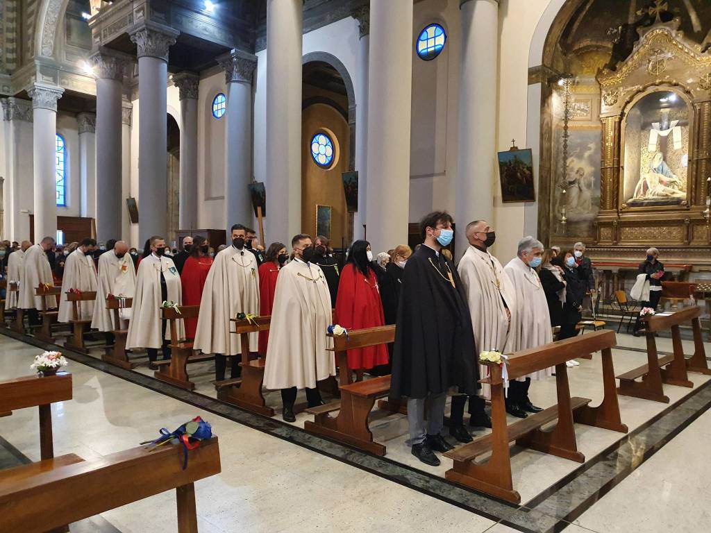 Palio di Legnano - Investitura religiosa della reggenza della contrada La Flora