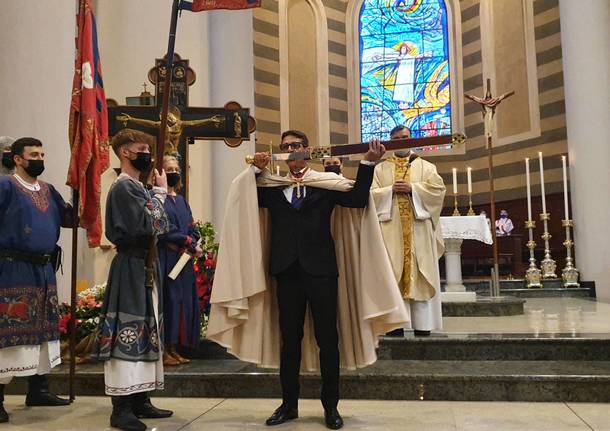 Palio di Legnano - Investitura religiosa della reggenza della contrada La Flora