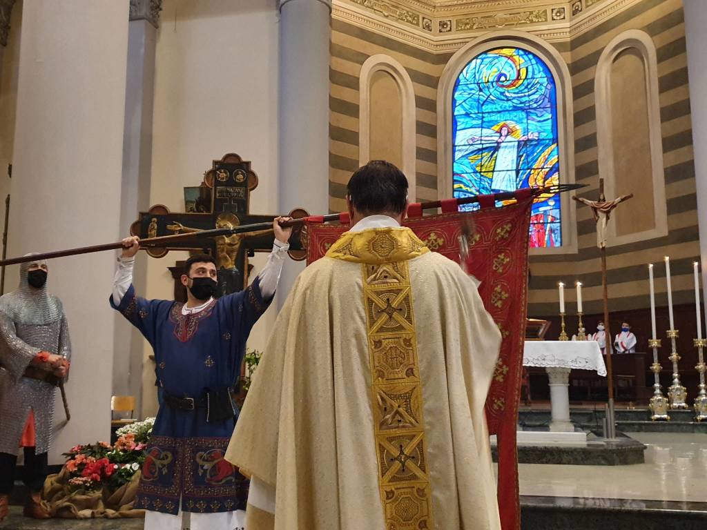 Palio di Legnano - Investitura religiosa della reggenza della contrada La Flora