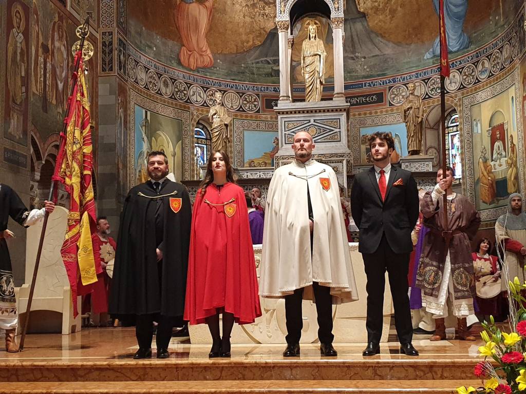 Palio di Legnano - Investitura religiosa della reggenza della contrada Legnarello
