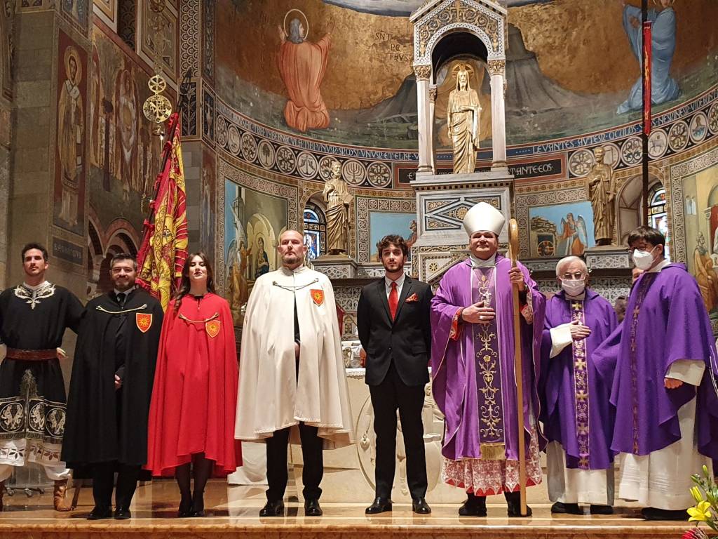 Palio di Legnano - Investitura religiosa della reggenza della contrada Legnarello