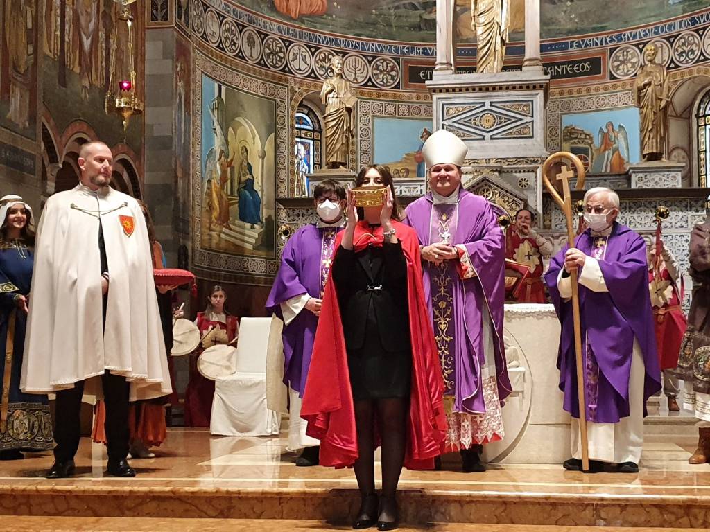 Palio di Legnano - Investitura religiosa della reggenza della contrada Legnarello