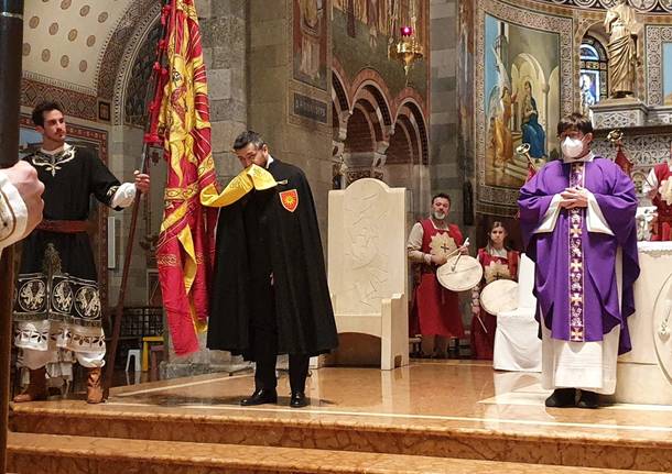 Palio di Legnano - Investitura religiosa della reggenza della contrada Legnarello