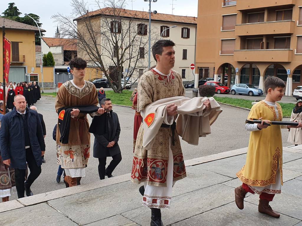 Palio di Legnano - Investitura religiosa della reggenza della contrada Legnarello
