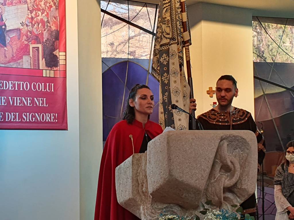 Palio di Legnano - Investitura religiosa della reggenza della contrada Sant'Erasmo