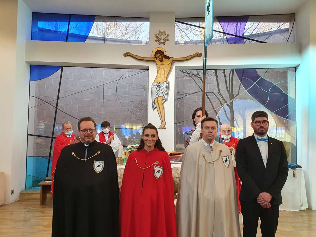 Palio di Legnano - Investitura religiosa della reggenza della contrada Sant'Erasmo