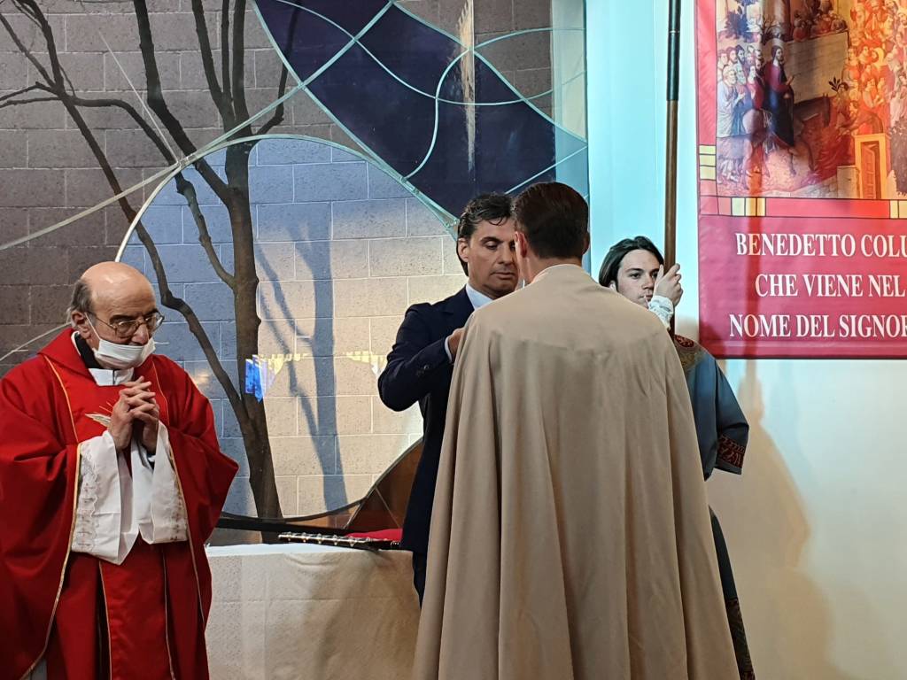 Palio di Legnano - Investitura religiosa della reggenza della contrada Sant'Erasmo