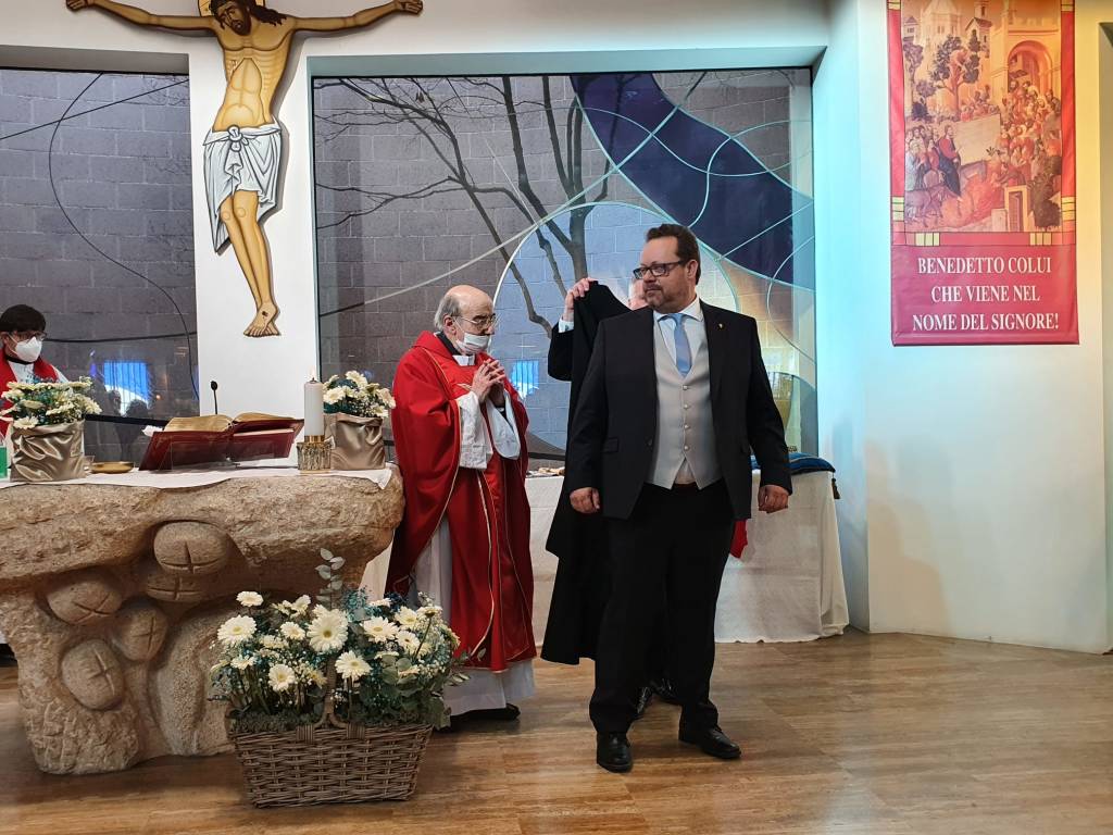 Palio di Legnano - Investitura religiosa della reggenza della contrada Sant'Erasmo