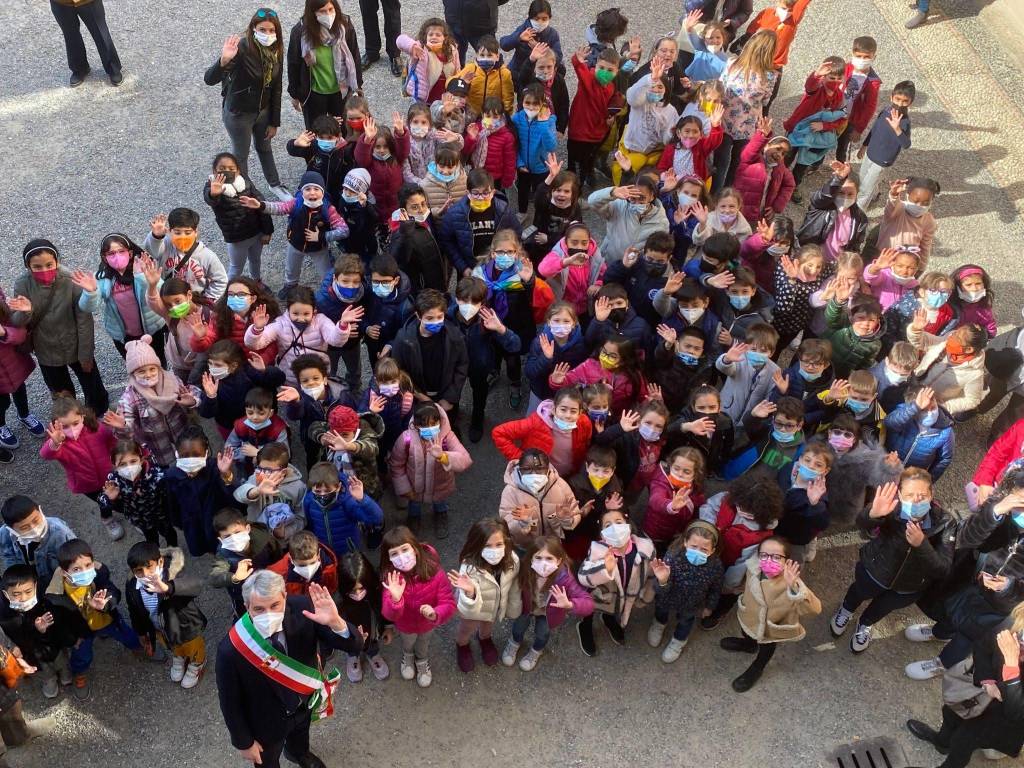 Piccoli artisti per la pace a Palazzo Estense