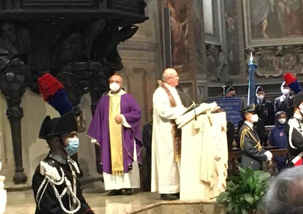 Precetto Pasquale Interforze nella basilica di  San Vittore a Varese