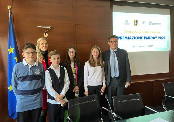 Premiazione degli studenti per il Pmiday 2022