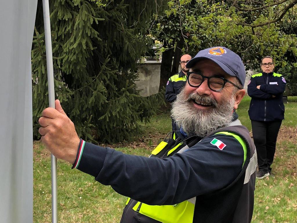Progetto Cuore, inaugurazione del mezzo Prociv 