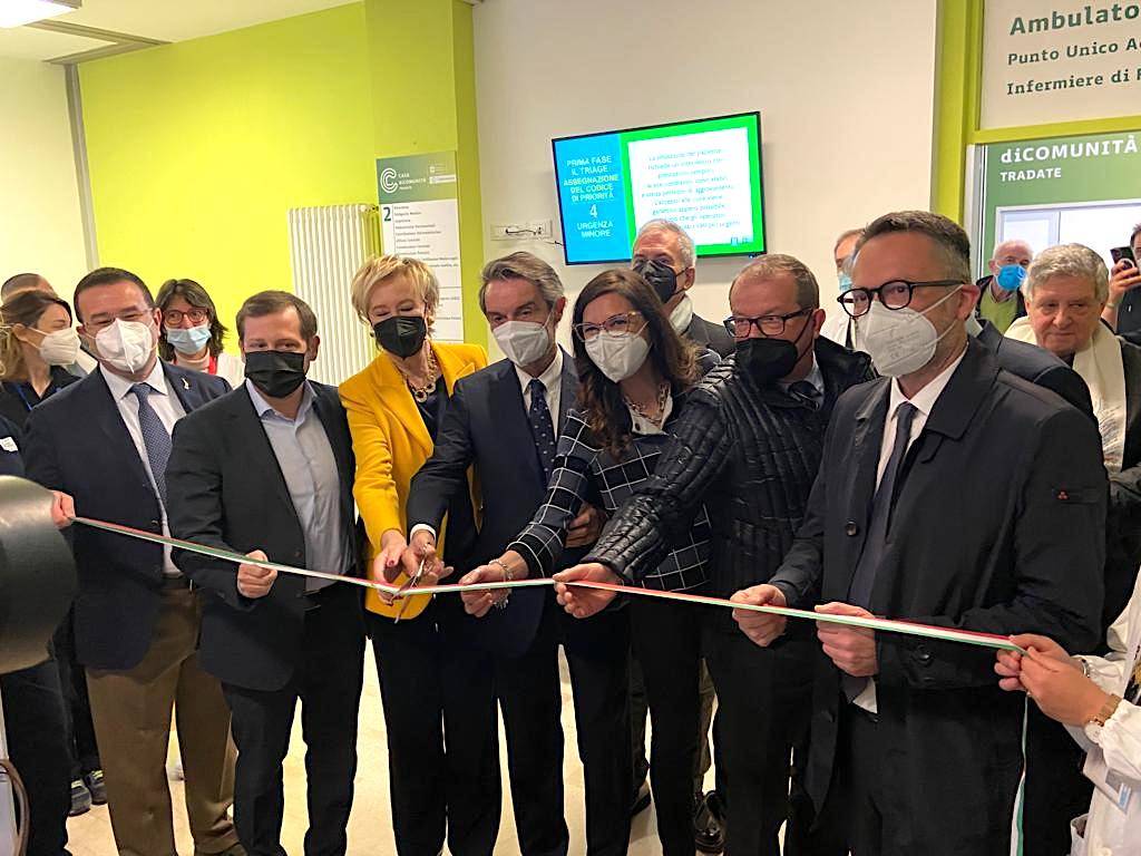 Tradate - L'naugurazione della Casa della Comunità