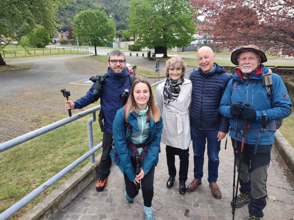 VA in giro tappa uno Maccagno Lago Delio